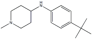 N-(4-tert-butylphenyl)-1-methylpiperidin-4-amine Structure