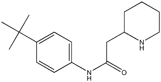 N-(4-tert-butylphenyl)-2-(piperidin-2-yl)acetamide