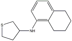 N-(5,6,7,8-tetrahydronaphthalen-1-yl)thiolan-3-amine Structure