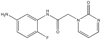 N-(5-amino-2-fluorophenyl)-2-(2-oxopyrimidin-1(2H)-yl)acetamide