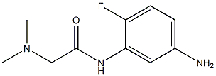 N-(5-amino-2-fluorophenyl)-2-(dimethylamino)acetamide Structure