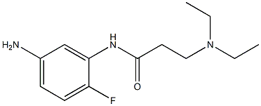 N-(5-amino-2-fluorophenyl)-3-(diethylamino)propanamide