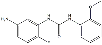 N-(5-amino-2-fluorophenyl)-N'-(2-methoxyphenyl)urea Structure