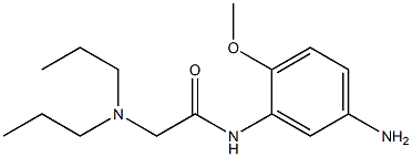 N-(5-amino-2-methoxyphenyl)-2-(dipropylamino)acetamide Structure
