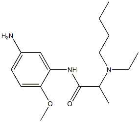  N-(5-amino-2-methoxyphenyl)-2-[butyl(ethyl)amino]propanamide