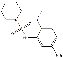 N-(5-amino-2-methoxyphenyl)morpholine-4-sulfonamide|