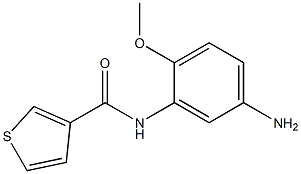 N-(5-amino-2-methoxyphenyl)thiophene-3-carboxamide