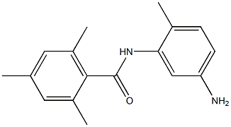 N-(5-amino-2-methylphenyl)-2,4,6-trimethylbenzamide Struktur