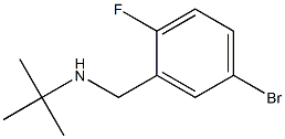 N-(5-bromo-2-fluorobenzyl)-N-(tert-butyl)amine Structure