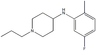 N-(5-fluoro-2-methylphenyl)-1-propylpiperidin-4-amine