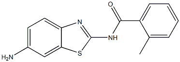 N-(6-amino-1,3-benzothiazol-2-yl)-2-methylbenzamide