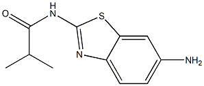 N-(6-amino-1,3-benzothiazol-2-yl)-2-methylpropanamide
