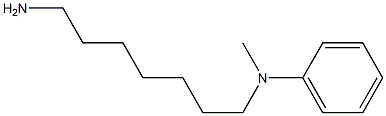 N-(7-aminoheptyl)-N-methylaniline Structure