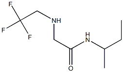 N-(butan-2-yl)-2-[(2,2,2-trifluoroethyl)amino]acetamide