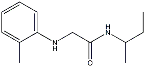  N-(butan-2-yl)-2-[(2-methylphenyl)amino]acetamide