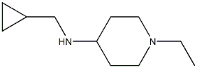 N-(cyclopropylmethyl)-1-ethylpiperidin-4-amine Structure