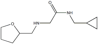  N-(cyclopropylmethyl)-2-[(oxolan-2-ylmethyl)amino]acetamide