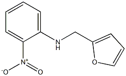 N-(furan-2-ylmethyl)-2-nitroaniline 结构式