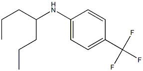 N-(heptan-4-yl)-4-(trifluoromethyl)aniline Structure