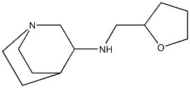 N-(oxolan-2-ylmethyl)-1-azabicyclo[2.2.2]octan-3-amine,,结构式