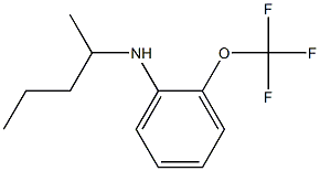 N-(pentan-2-yl)-2-(trifluoromethoxy)aniline Structure