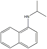 N-(propan-2-yl)naphthalen-1-amine 结构式