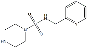 N-(pyridin-2-ylmethyl)piperazine-1-sulfonamide Structure