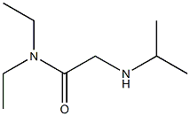 N,N-diethyl-2-(propan-2-ylamino)acetamide Structure