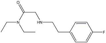  N,N-diethyl-2-{[2-(4-fluorophenyl)ethyl]amino}acetamide