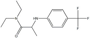  N,N-diethyl-2-{[4-(trifluoromethyl)phenyl]amino}propanamide