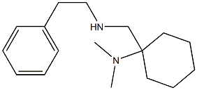 N,N-dimethyl-1-{[(2-phenylethyl)amino]methyl}cyclohexan-1-amine|