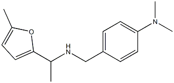 N,N-dimethyl-4-({[1-(5-methylfuran-2-yl)ethyl]amino}methyl)aniline