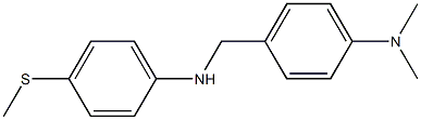 N,N-dimethyl-4-({[4-(methylsulfanyl)phenyl]amino}methyl)aniline|