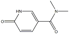 N,N-dimethyl-6-oxo-1,6-dihydropyridine-3-carboxamide Structure