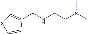 N,N-dimethyl-N'-(thien-3-ylmethyl)ethane-1,2-diamine Structure