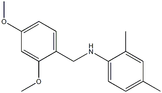 N-[(2,4-dimethoxyphenyl)methyl]-2,4-dimethylaniline Structure
