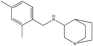  N-[(2,4-dimethylphenyl)methyl]-1-azabicyclo[2.2.2]octan-3-amine