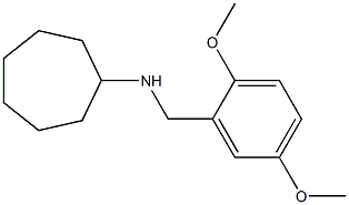 N-[(2,5-dimethoxyphenyl)methyl]cycloheptanamine