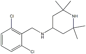 N-[(2,6-dichlorophenyl)methyl]-2,2,6,6-tetramethylpiperidin-4-amine Structure