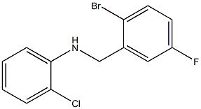  N-[(2-bromo-5-fluorophenyl)methyl]-2-chloroaniline