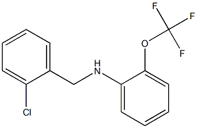 N-[(2-chlorophenyl)methyl]-2-(trifluoromethoxy)aniline