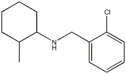 N-[(2-chlorophenyl)methyl]-2-methylcyclohexan-1-amine 化学構造式