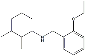 N-[(2-ethoxyphenyl)methyl]-2,3-dimethylcyclohexan-1-amine 化学構造式