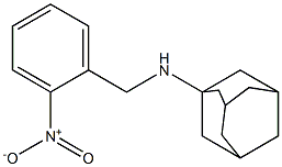 N-[(2-nitrophenyl)methyl]adamantan-1-amine Struktur