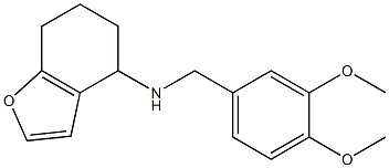 N-[(3,4-dimethoxyphenyl)methyl]-4,5,6,7-tetrahydro-1-benzofuran-4-amine