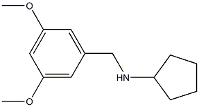 N-[(3,5-dimethoxyphenyl)methyl]cyclopentanamine