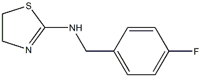 N-[(4-fluorophenyl)methyl]-4,5-dihydro-1,3-thiazol-2-amine Structure