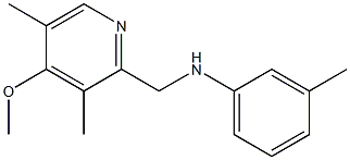 N-[(4-methoxy-3,5-dimethylpyridin-2-yl)methyl]-3-methylaniline