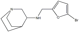 N-[(5-bromofuran-2-yl)methyl]-1-azabicyclo[2.2.2]octan-3-amine