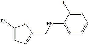  N-[(5-bromofuran-2-yl)methyl]-2-iodoaniline